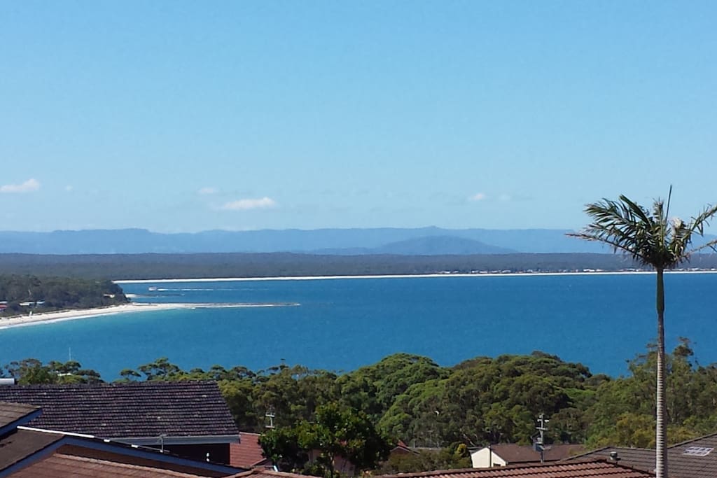 Part of the view from the Apartment