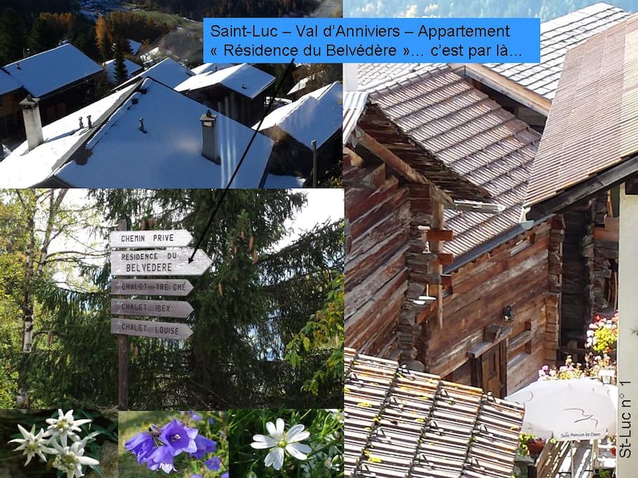 Village de St-Luc charmant