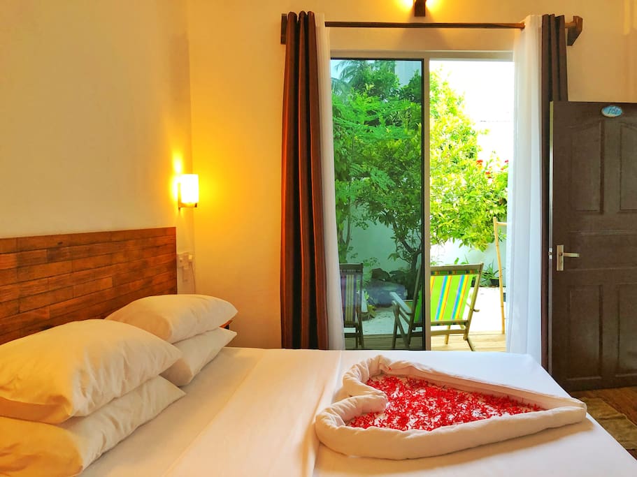 Deluxe Double Rooms with Private Veranda