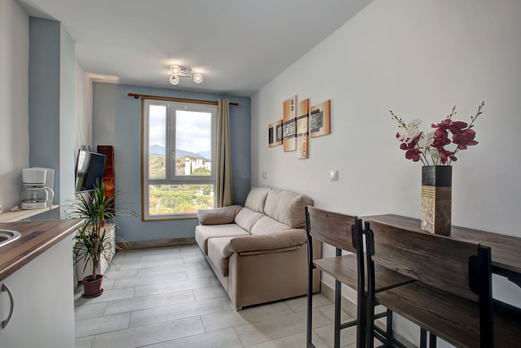 Kitchen and living-room