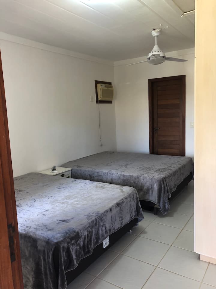 Suite 1 - Double bed and queen-size bed