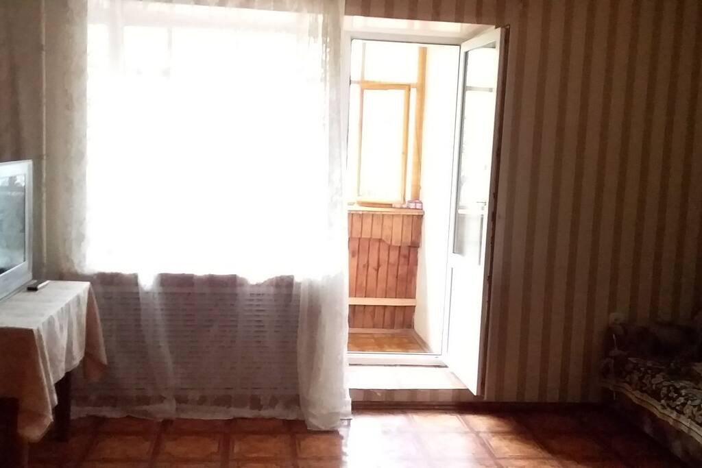 большая комната (спальня 1). общий вид.