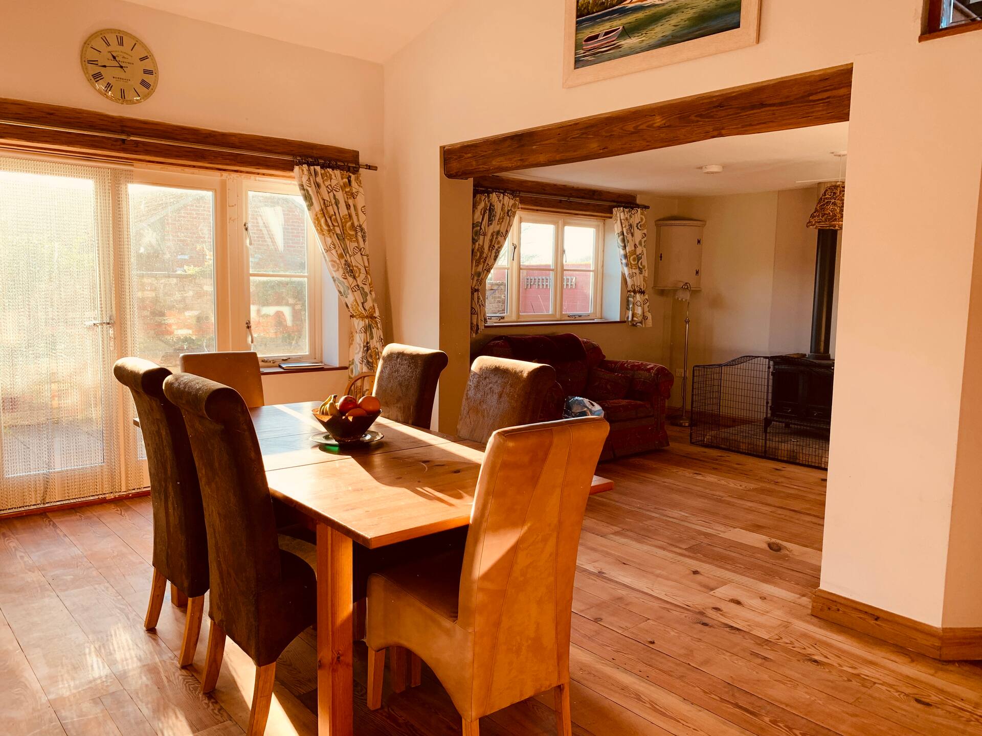Luxury barn conversion on a real Lincolnshire farm