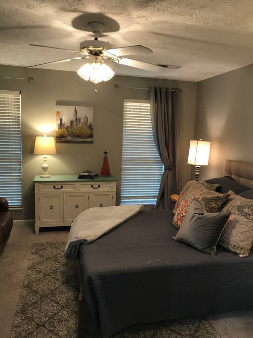Queen master bedroom