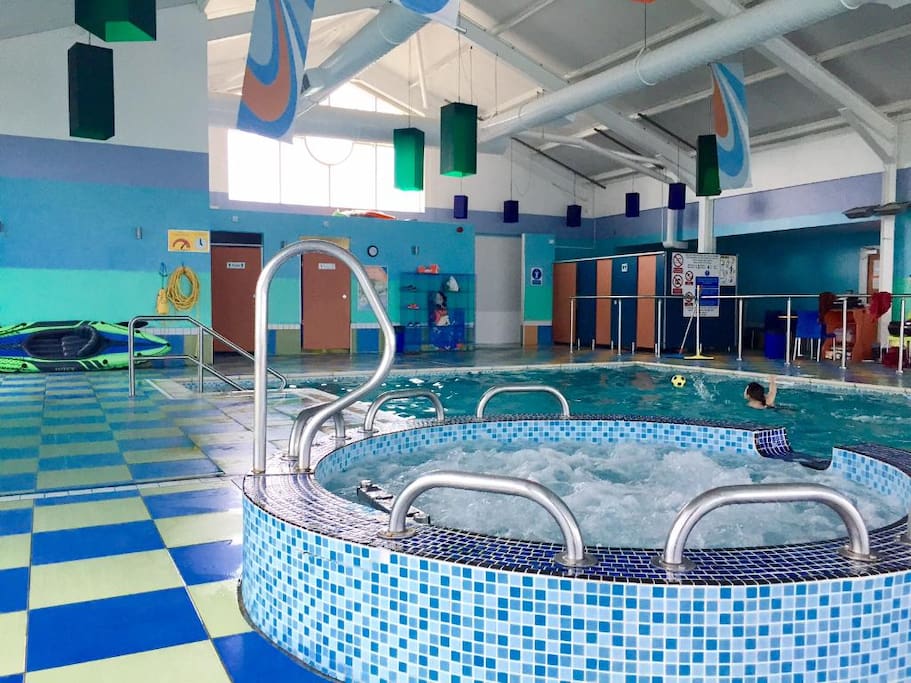 The Pool on the Caravan Site.