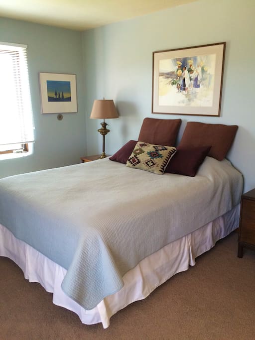 Master Bedroom with a queen bed and private bath