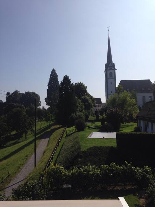 Blick aus dem Fenster