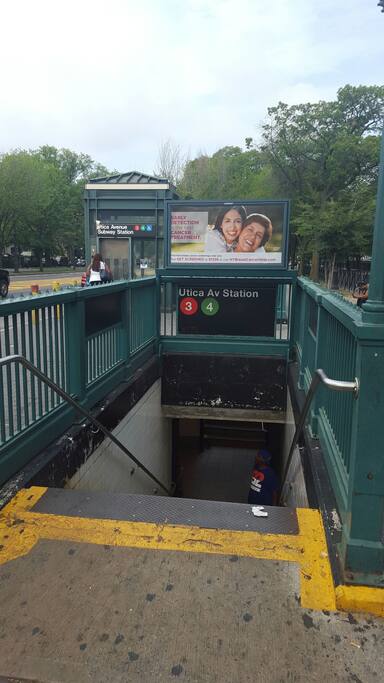 Utica Avenue #3  train station