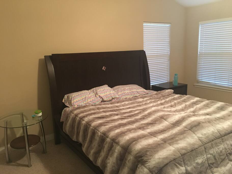 Comfortable bed