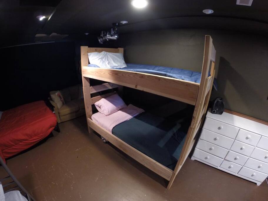 The Lower Bunk in picture is bunk 1 in this Shared Room