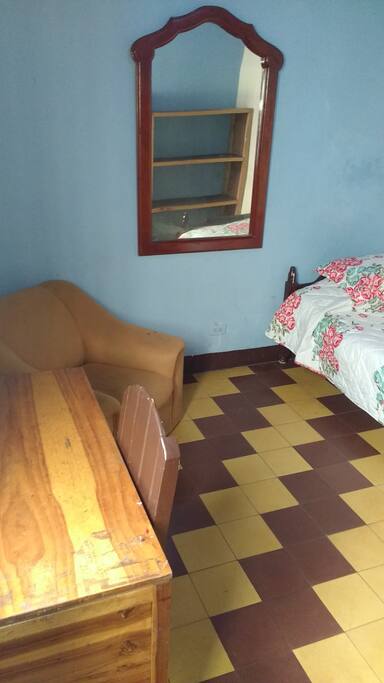 the room is broad.
