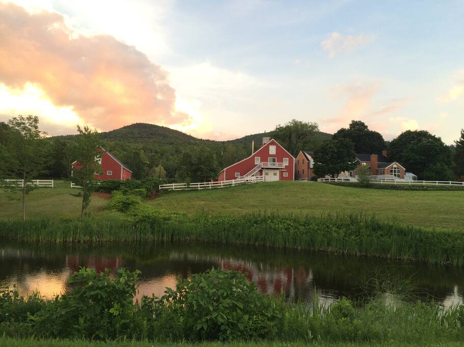 Amble through acres of fields and streams!