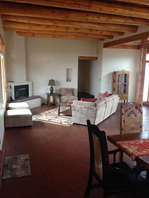 Living and dining area