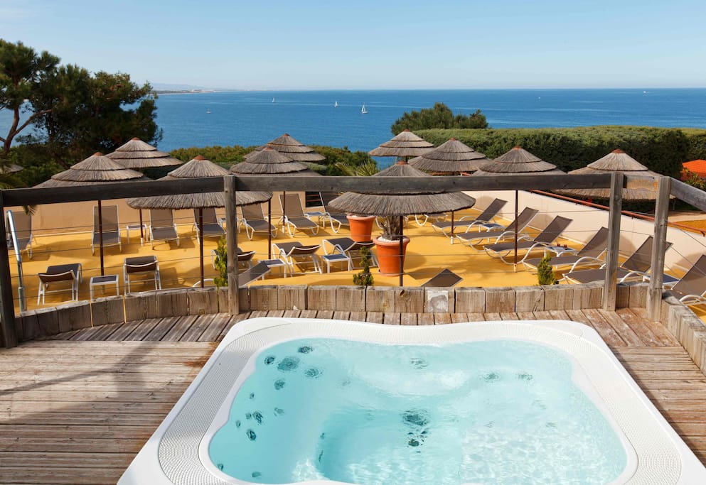 Jacuzzi en libre accès
