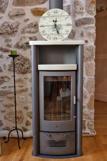 The heating machine.