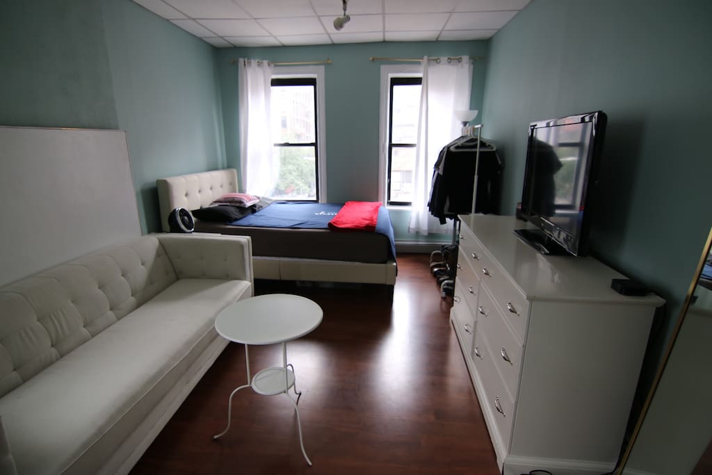 Large studio style bedroom