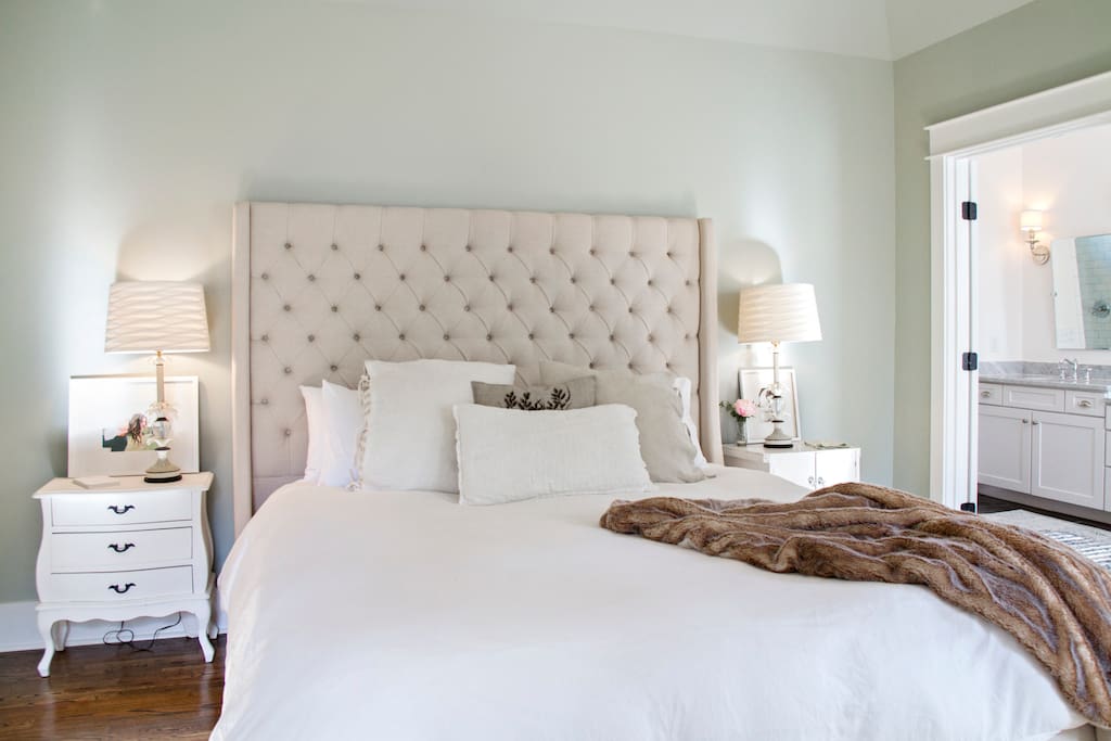 Master Bedroom- California King Bed