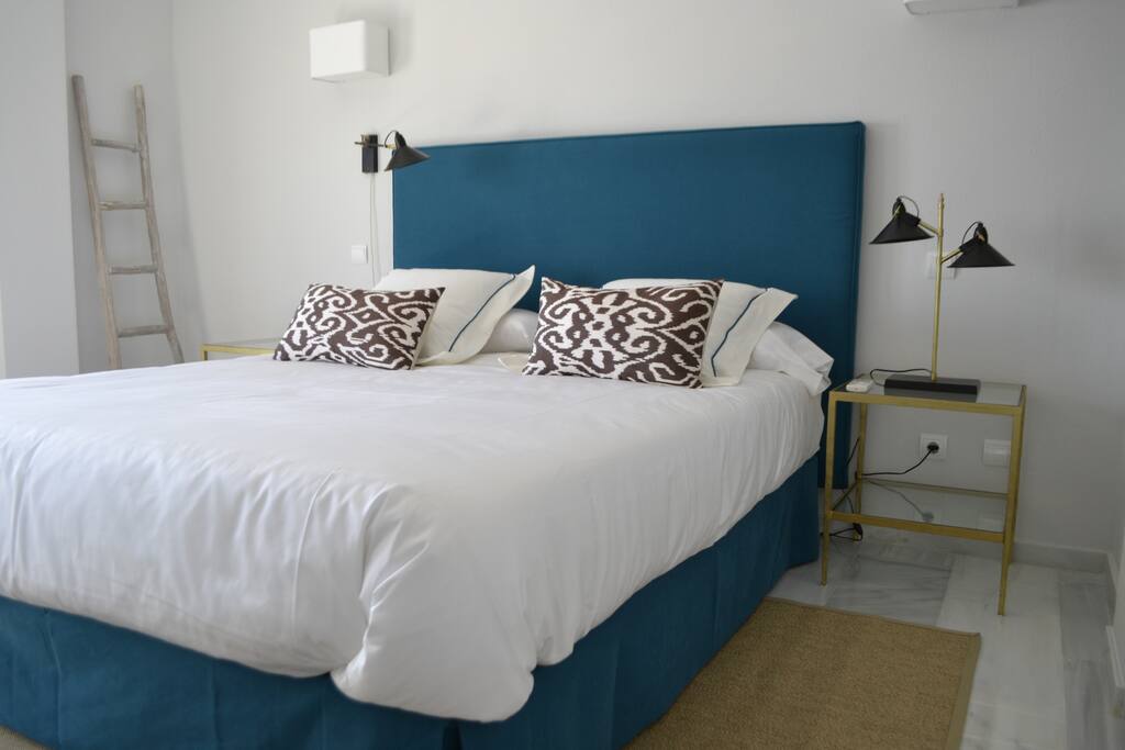 Master bedroom, Access to penthouse terrace and ensuite bathroom. Wake up with a beautiful view every morning.