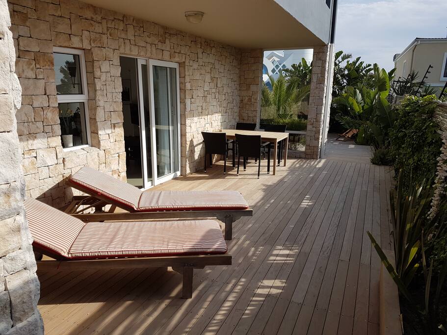 Private outside area