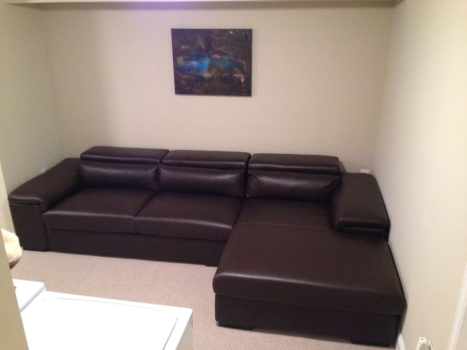 Common areas on basement level