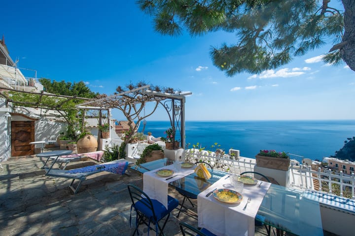 Casa Pimpinella Positano Mediterranean Home - Positano
