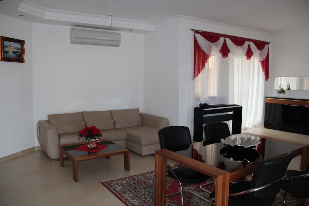 Living room area.