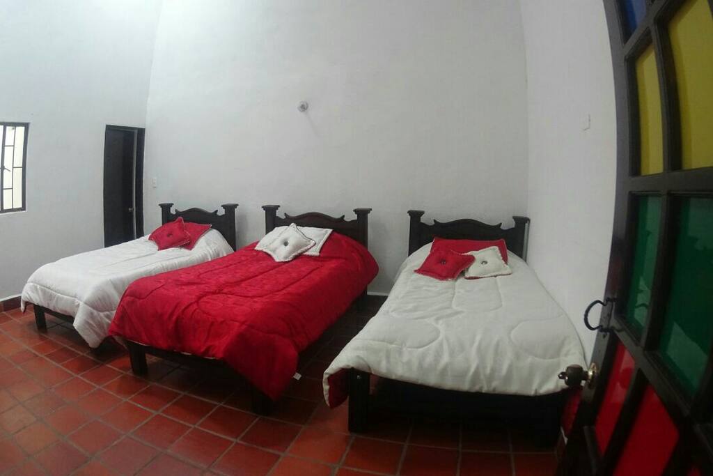 Habitacion acomodacion triple