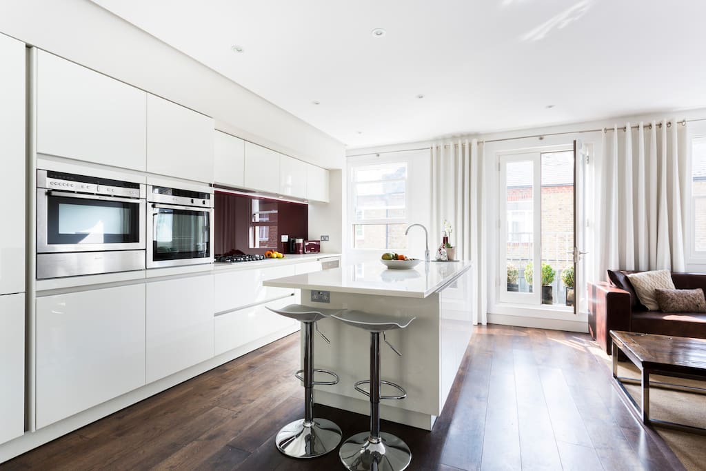 Bespoke Kitchen on First floor