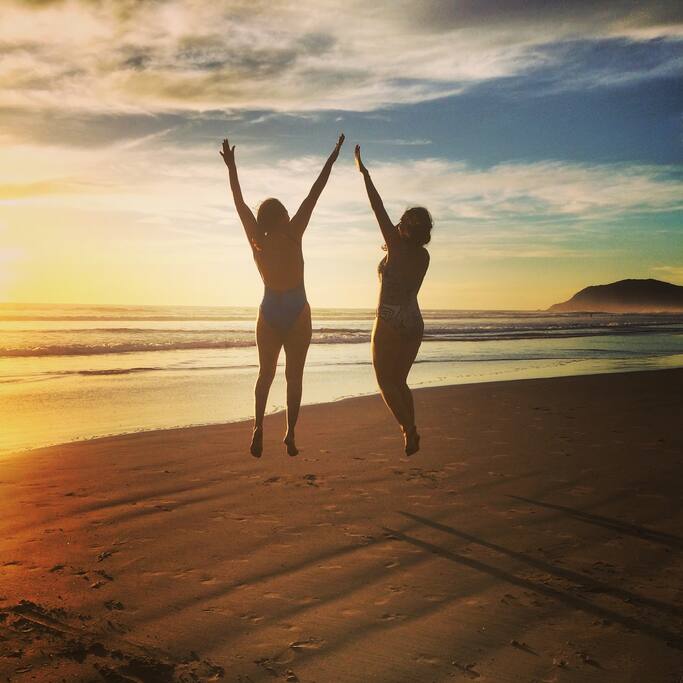 More fun on beach
