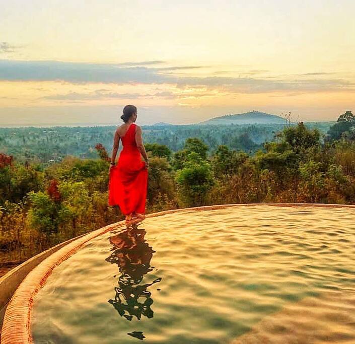 View from the Luwih pool