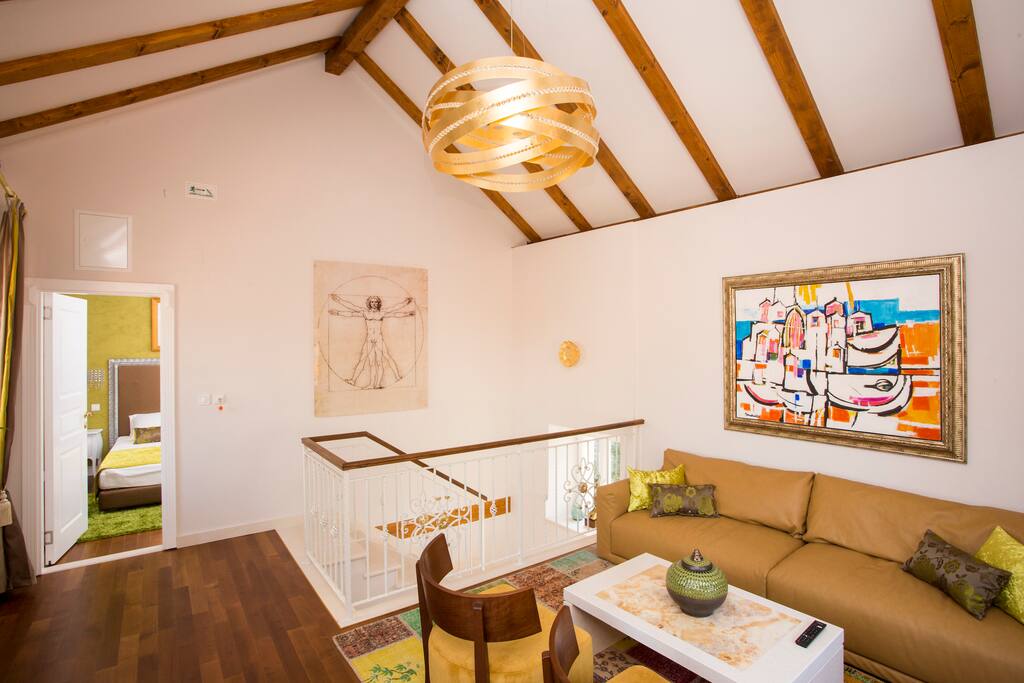 Luxury suite living room