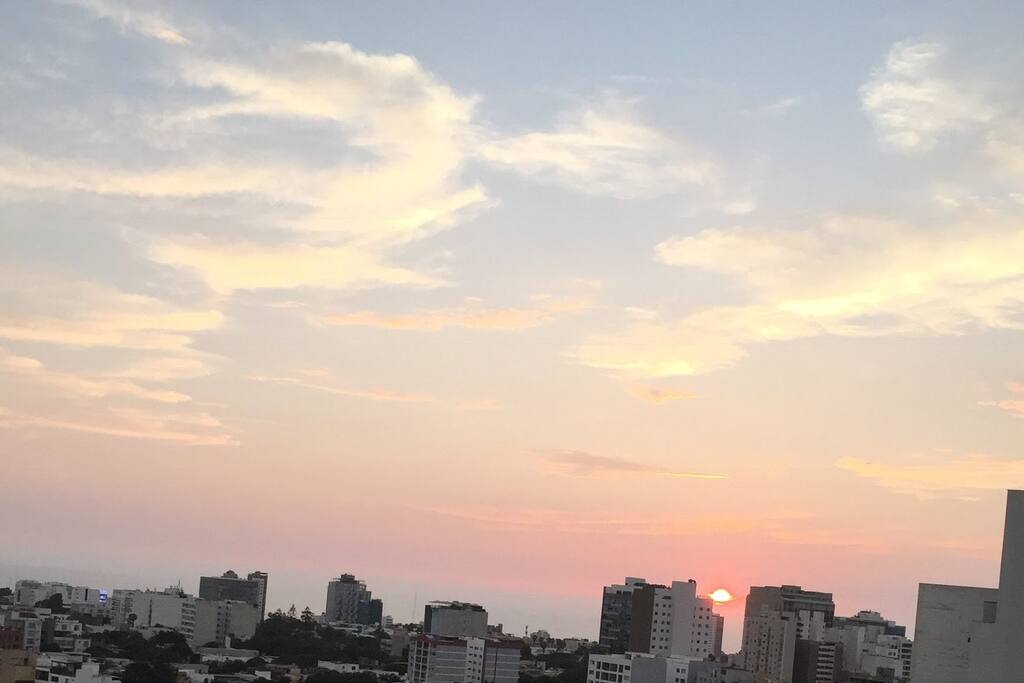 Sunset view
