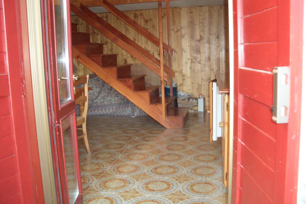 View of stairs
