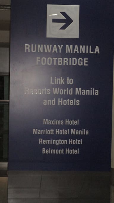 runway manila footbridge access to airport termi al 3
