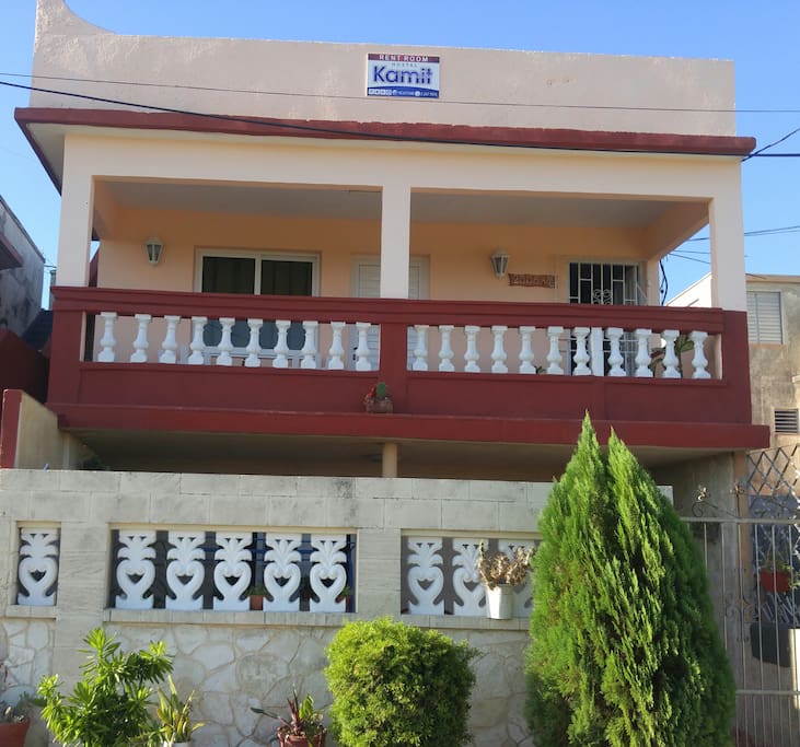 Frente de la casa