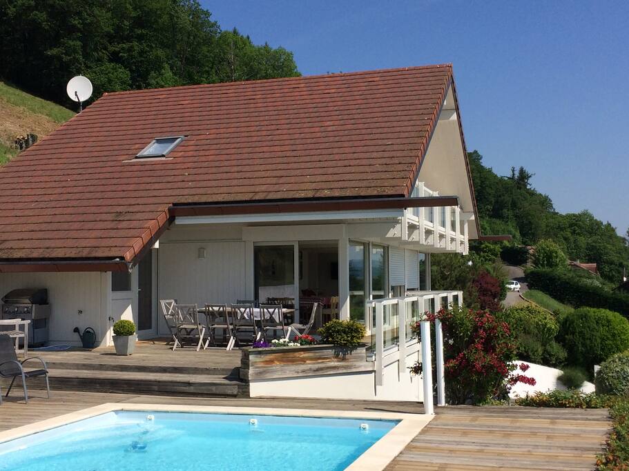 House and Swimming Pool