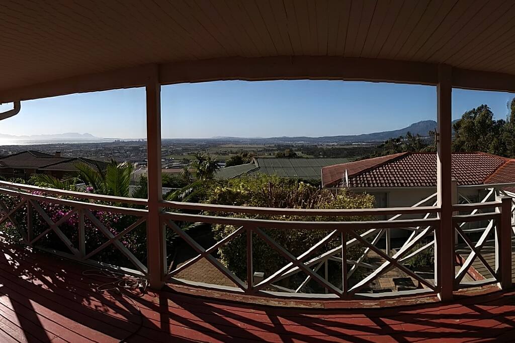 View from terrace