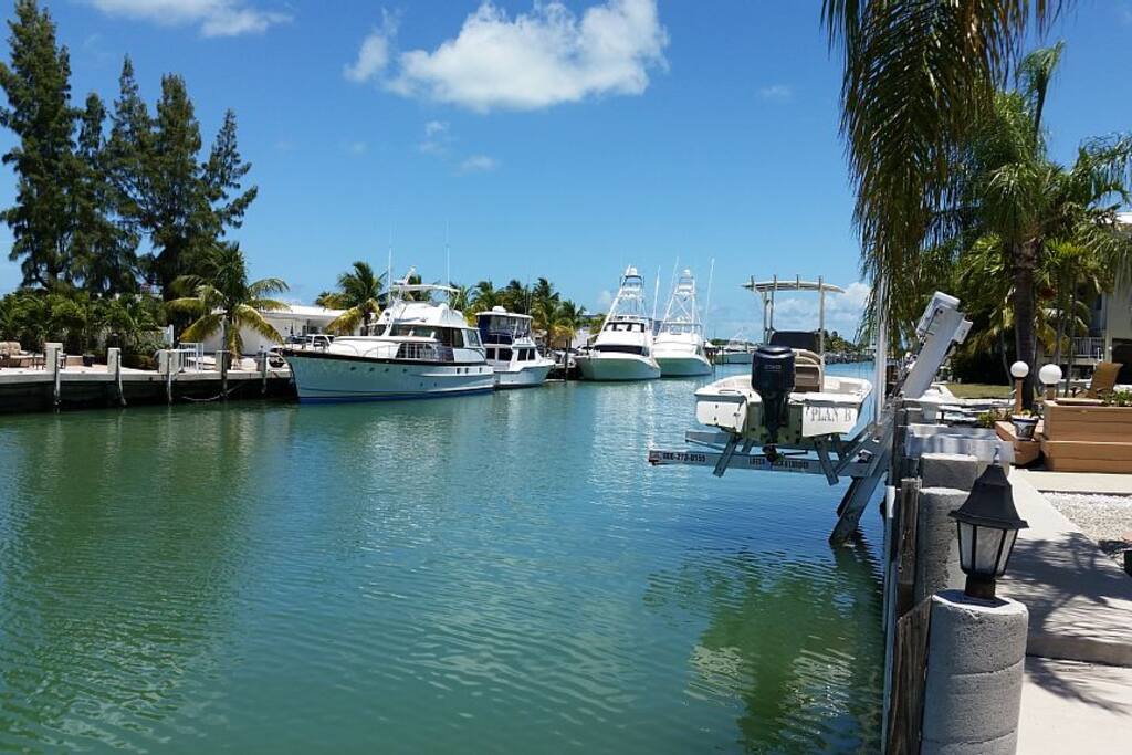 View on the Canal from the dock