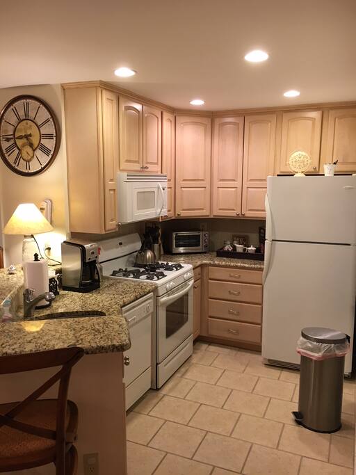Kitchen complete with all cookware, utensils, etc.