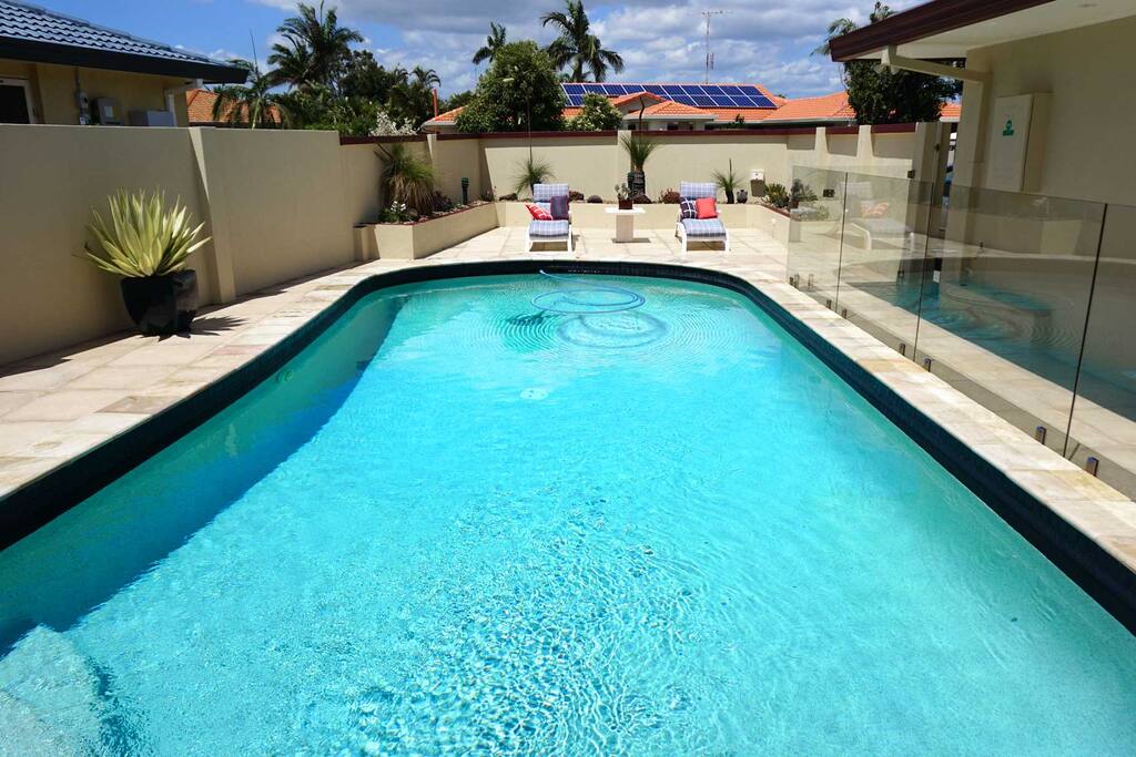 Private Salt Water Swimming Pool,
Relax!!!
