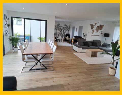 Cozy and modern house for families with children