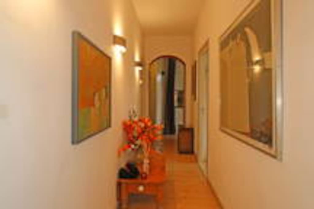 corridor towards bedroom