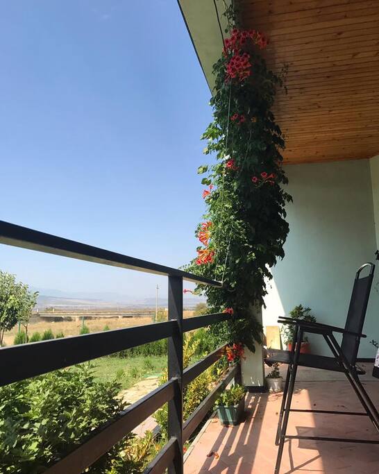 Balcony.