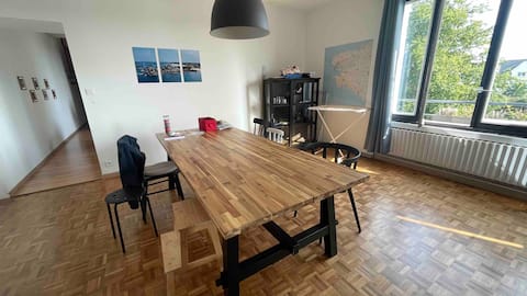 Quiet large apartment