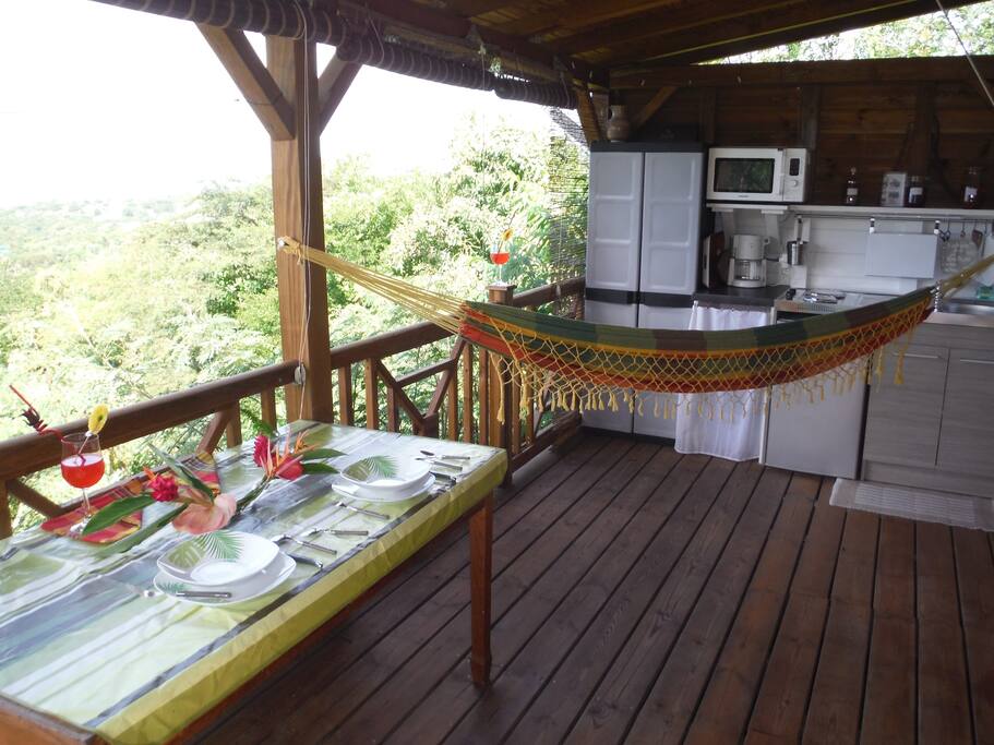 Terrasse, cuisine