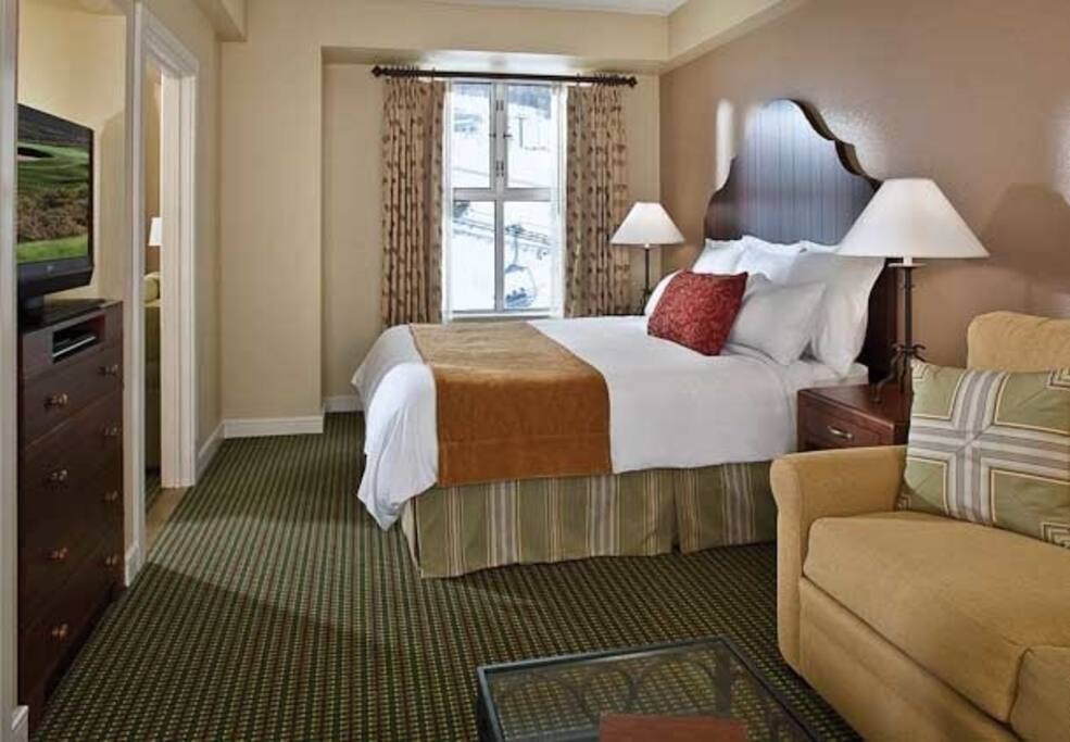 Separate lock off suite bedroom