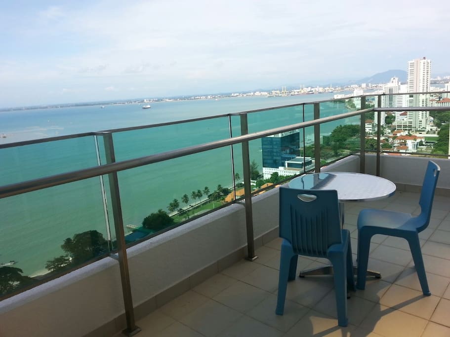 View from balcony