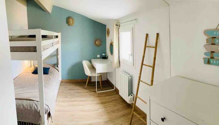 ห้องที่มีเตียงสองชั้น 