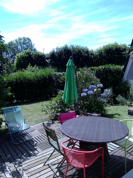 Terrasse et jardin