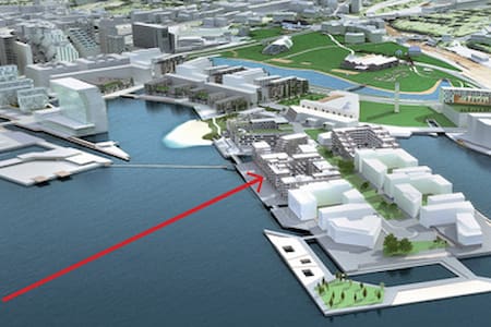 Waterfront apt, close centrum, Central st  / Opera